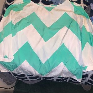 super cute chevron blouse